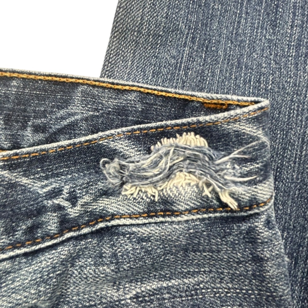 Lucky Brand Dungarees Slim Bootleg Jeans American Classic Womens Size 31‎ - Picture 7 of 16